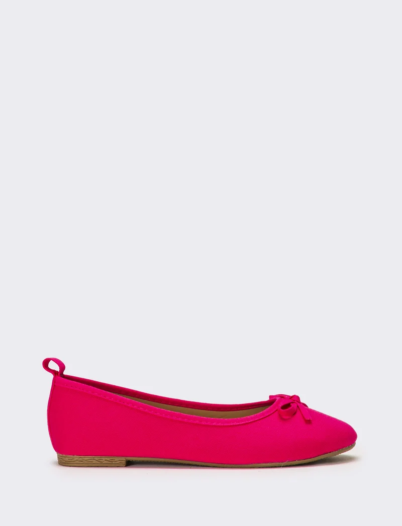 Ballerina in vernice da bambina - Fuxia