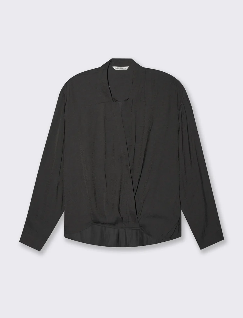 Casacca manica lunga da donna - Nero