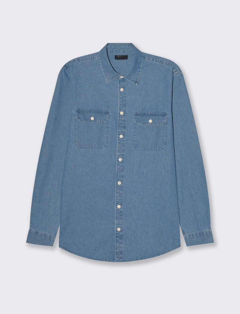 Camicia in denim da uomo - Denim