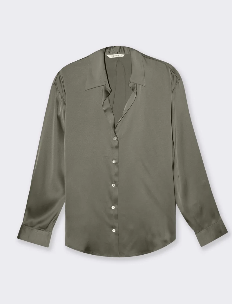 Camicia da donna - Verde militare