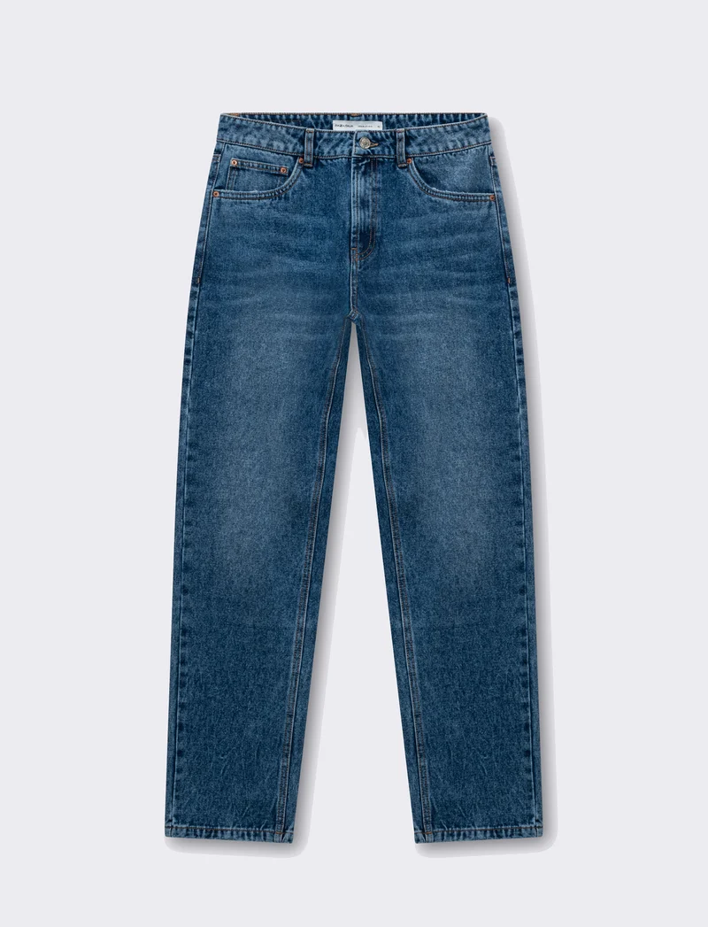 Jeans modello boyfriend da donna - Denim