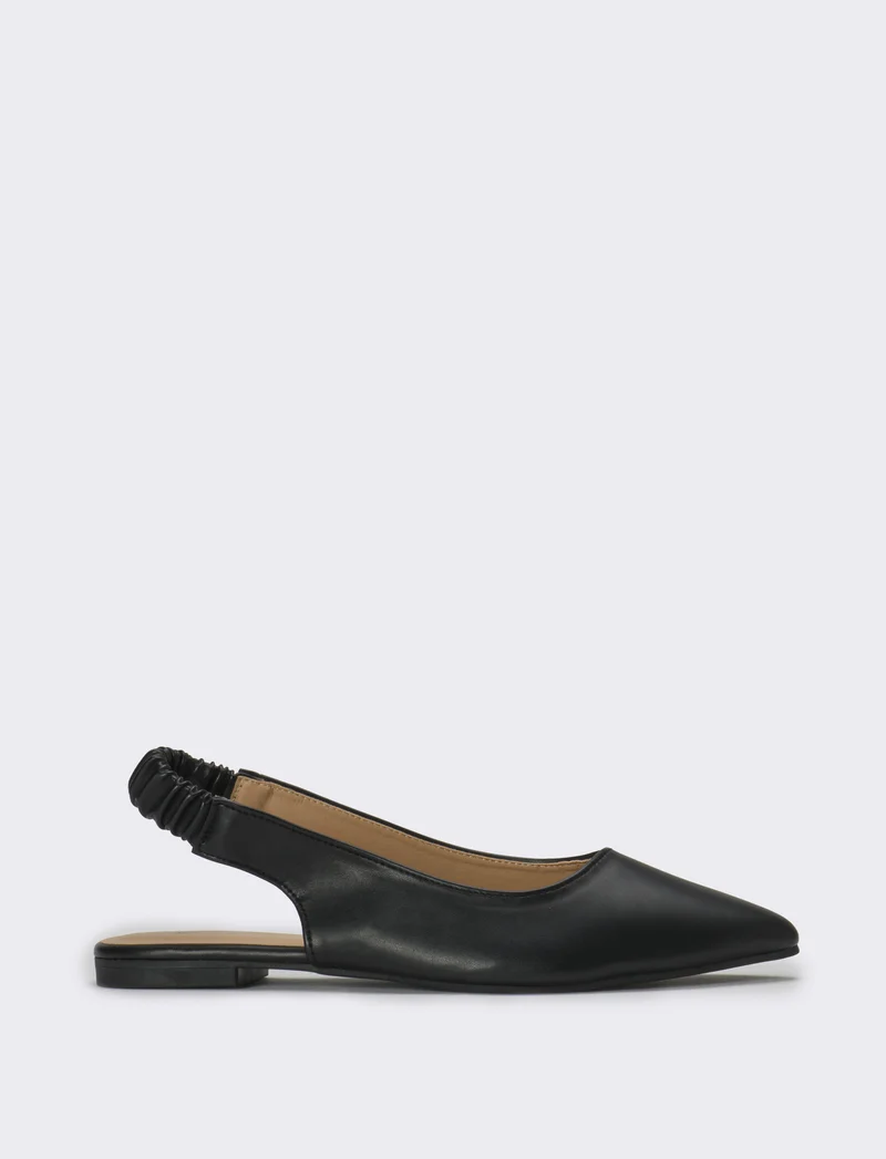 Slingback da donna - Nero