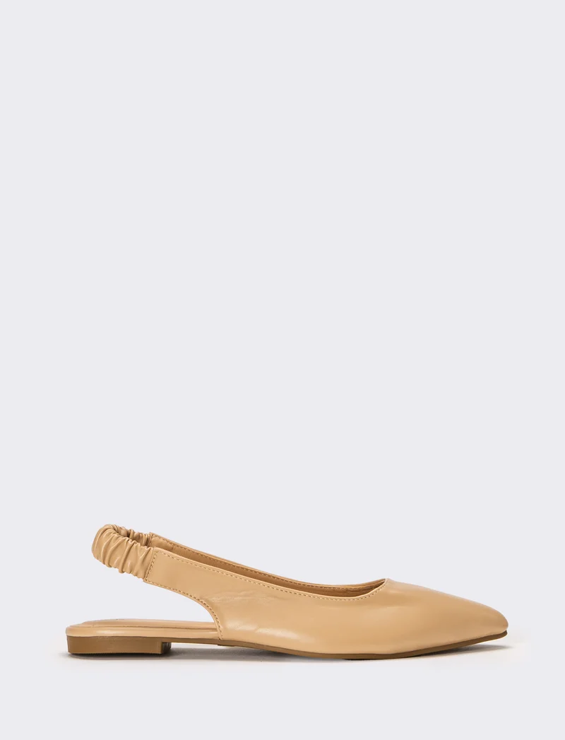 Slingback da donna - Beige