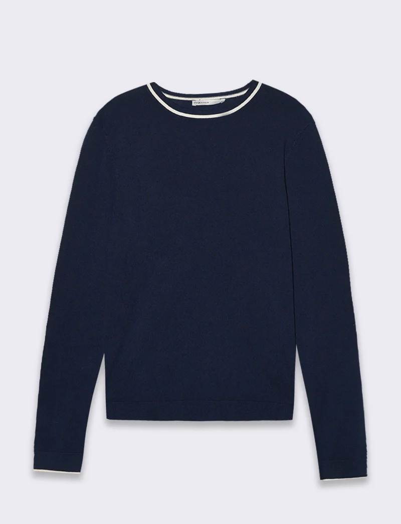 Maglia manica lunga da donna - Blu