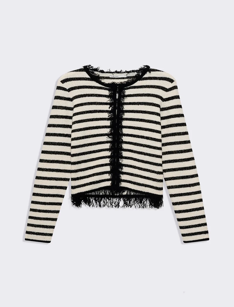 Cardigan con frange da donna - var 1