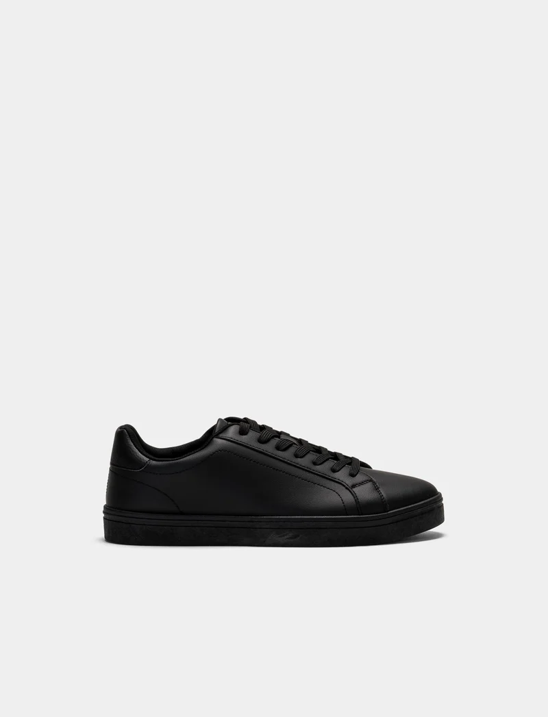 Sneakers da uomo minimal - Nero