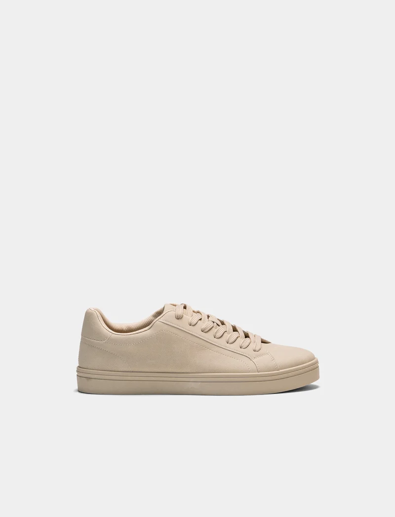Sneakers da uomo minimal - Beige