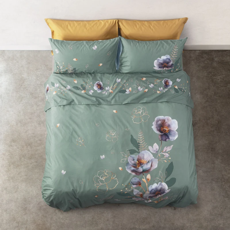 Completo Lenzuola Copriletto Madapolam FLOWER POWER 2673