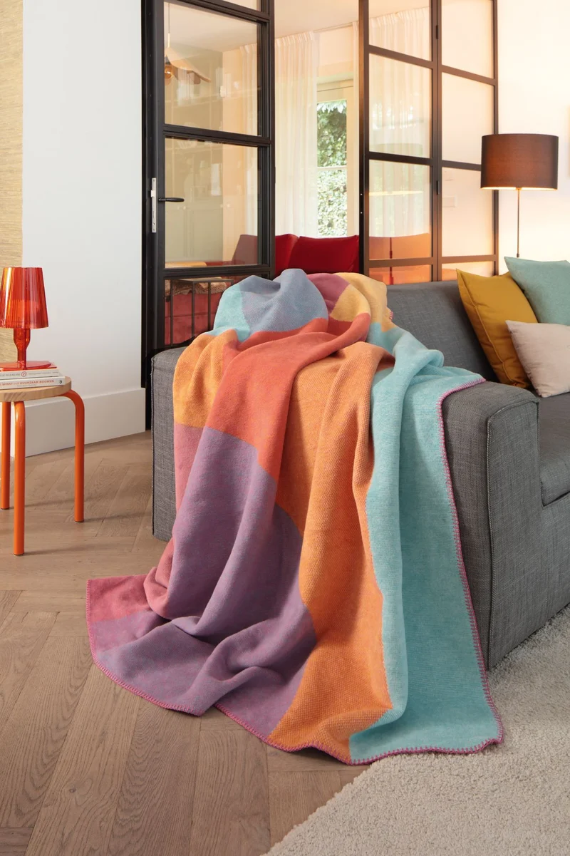 POPUP - Plaid Caldo Cotone Lava