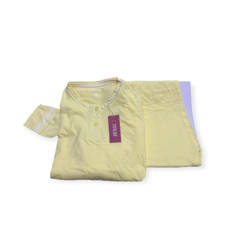 Pigiama Donna Papalina Marlena PDM 473 in Caldo Cotone – Manica e Pantalone Lungo