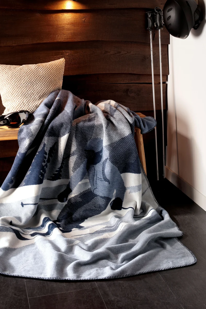 Plaid in Caldo Cotone SNOW FLOW