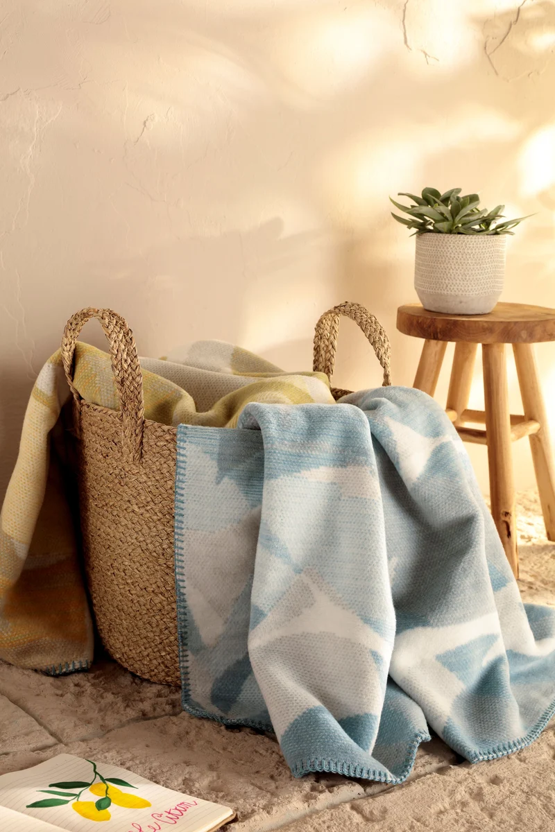 Plaid in Caldo Cotone HORIZON FLORA