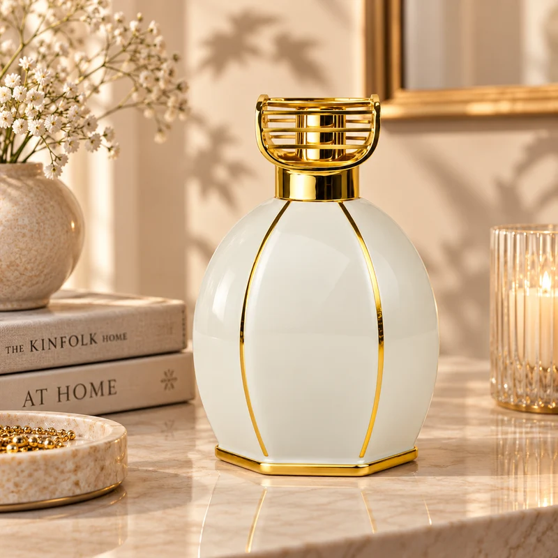 Lampada Catalitica Vogue Baci Milano 1 Litro – Maroc & Roll Bianco
