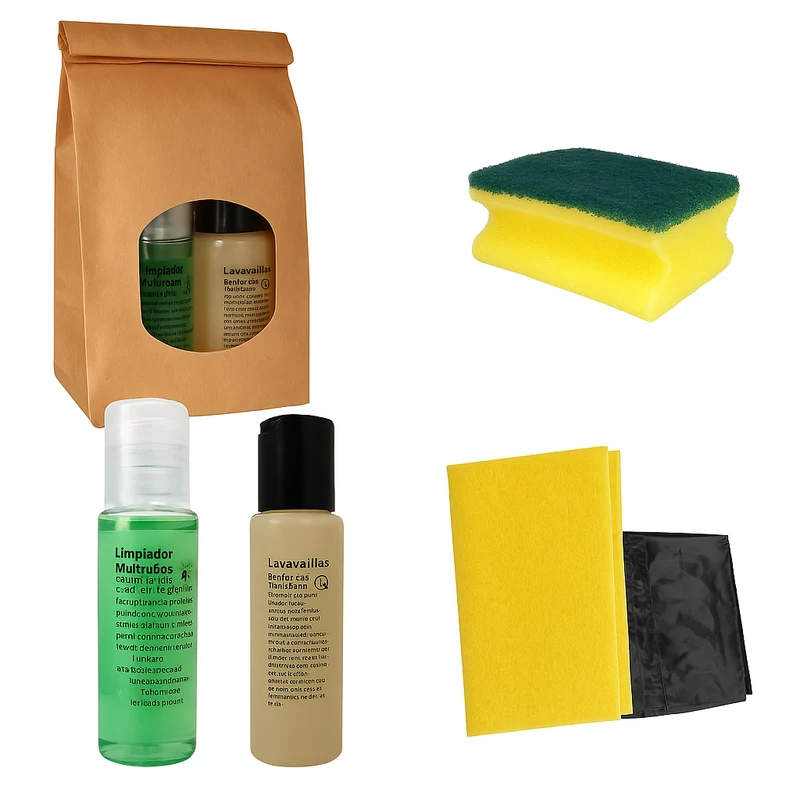 Kit de Limpieza Bolsa Kraft