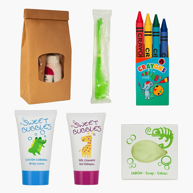 Kit Infantil Bolsa Kraft