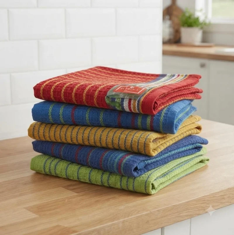 Set 5 Strofinacci Suprema Sunny in Spugna 50x70 cm
