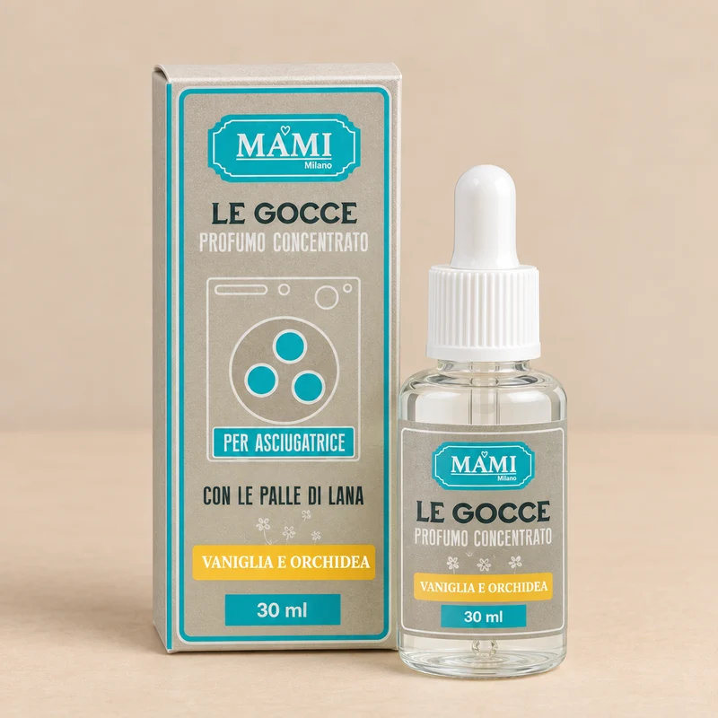Gocce Asciugatrice Mami Milano Vaniglia e Orchidea 30 ml