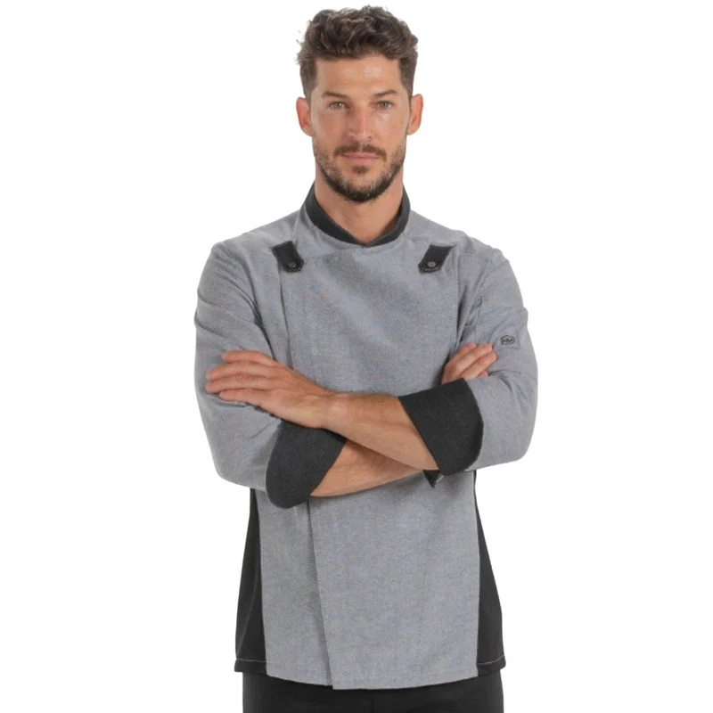 Chaqueta Cocinero Cool Dry Manga Larga Flecha
