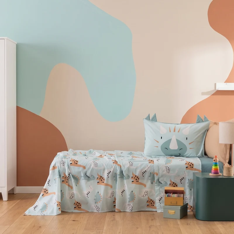 Completo Lenzuola KIDS Percalle Stampato Arlo
