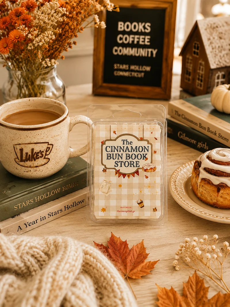 Cera profumata autunnale - The Cinnamon Bun Bookstore
