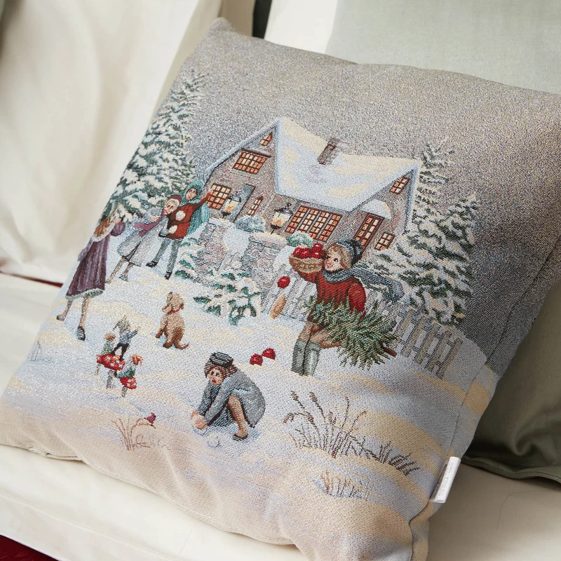 Cuscino Arredo Natalizio Pierre Cardin Snow