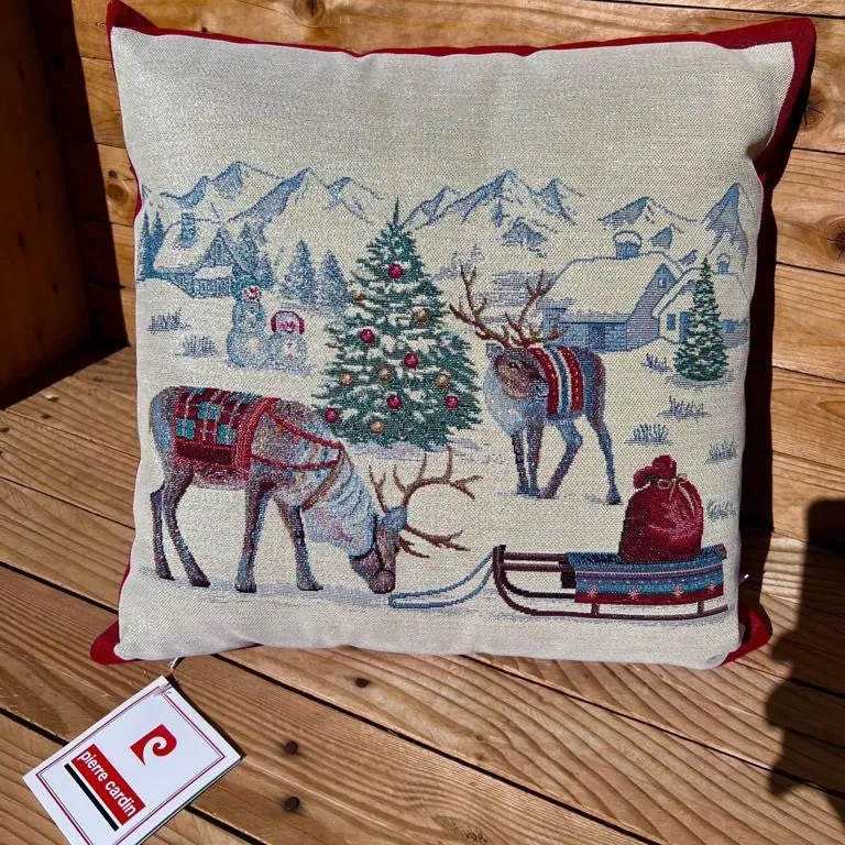 Cuscino Arredo Natalizio Pierre Cardin Gift