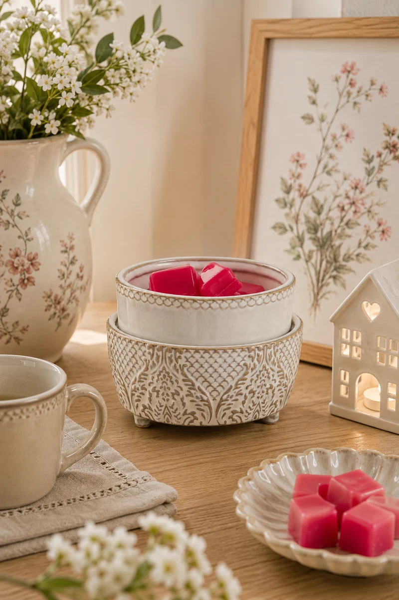 Lampada Scaldacera 2 in 1 Vintage White – Candle Warmers®