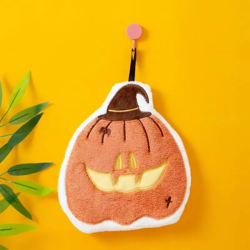 Asciugamano da appendere in pile con motivo Halloween Element
