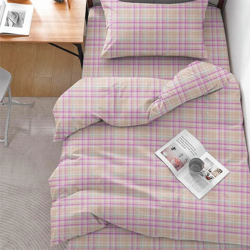 Set di biancheria da letto matrimoniale extra-large a Singolo viola XL per dormitorio