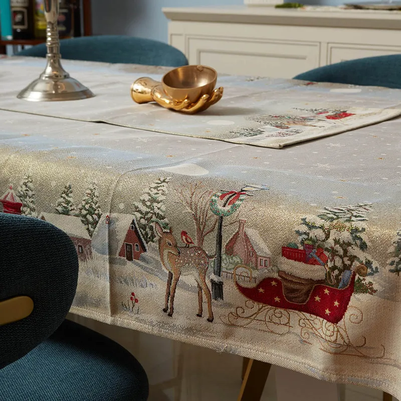 Runner Natalizio in Gobelin Pierre Cardin Christmas