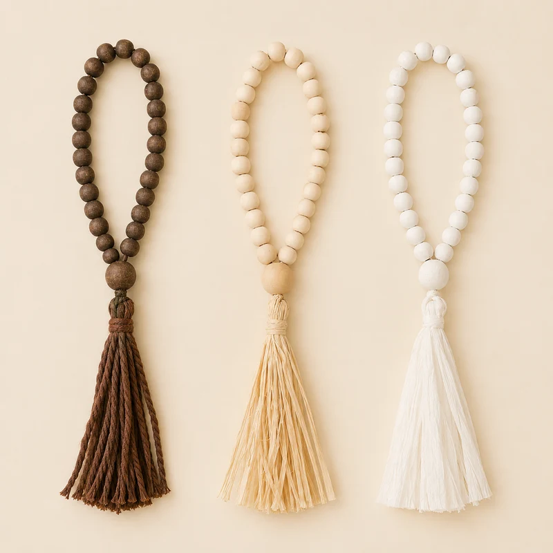 Decoro Perle con Nappa – 25 x 5 cm