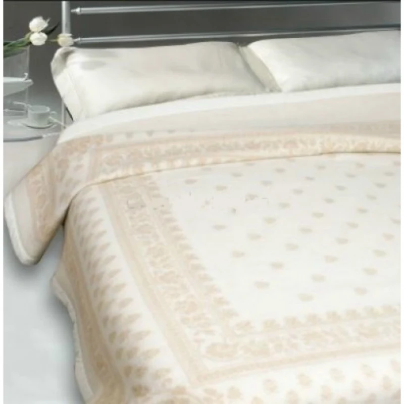 Coperta Pura Lana Vergine Lanerossi Provenzale Una Piazza e Mezza 180x210 cm