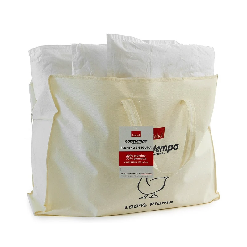 Piumone Matrimoniale Gabel Nottetempo 30% Piumino e 70% Piumette 250x205 cm