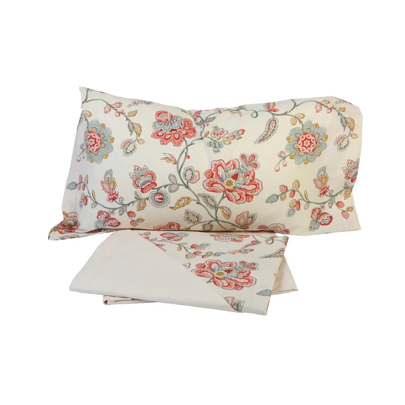 Completo Letto Matrimoniale Pierre Cardin India a 4 Federe (Vari Colori)