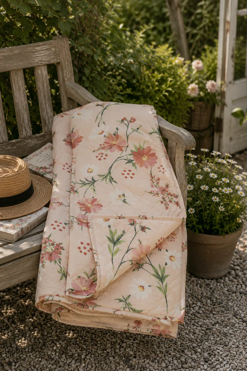 Trapuntina Floreale Chic Antique 180x130 cm