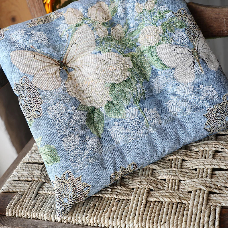 Cuscino Sedia con Lacceti Emily Home Parsifal in Gobelin 40x40cm