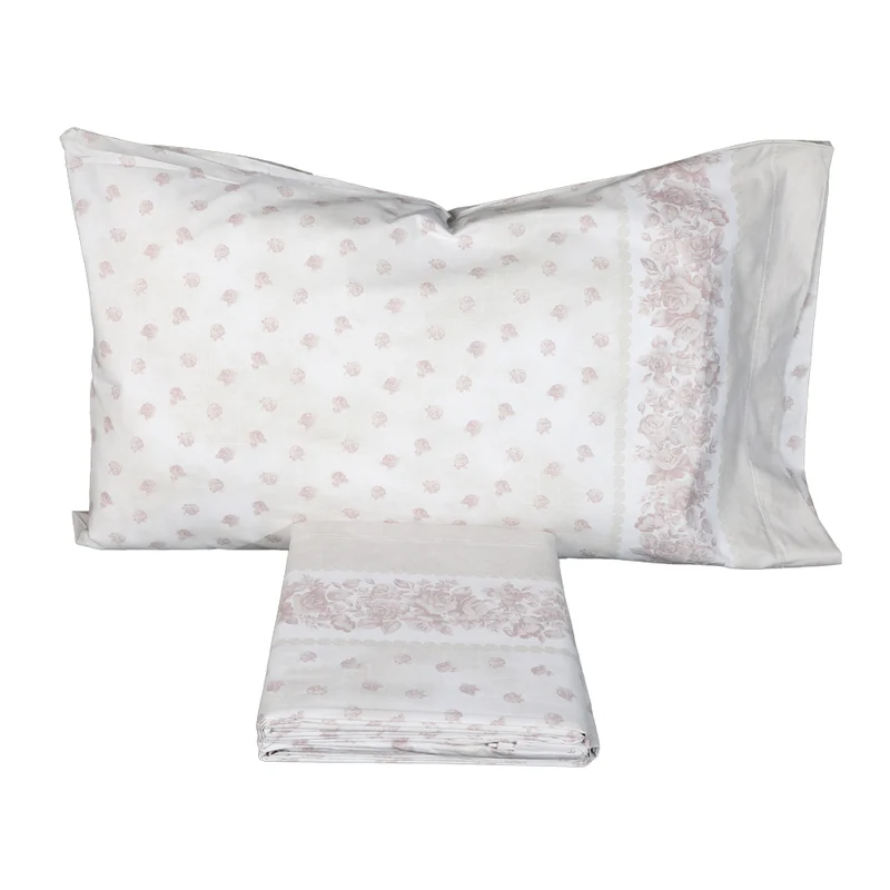 Completo Letto Singolo Maè by Via Roma, 60 Roseto 100% cotone