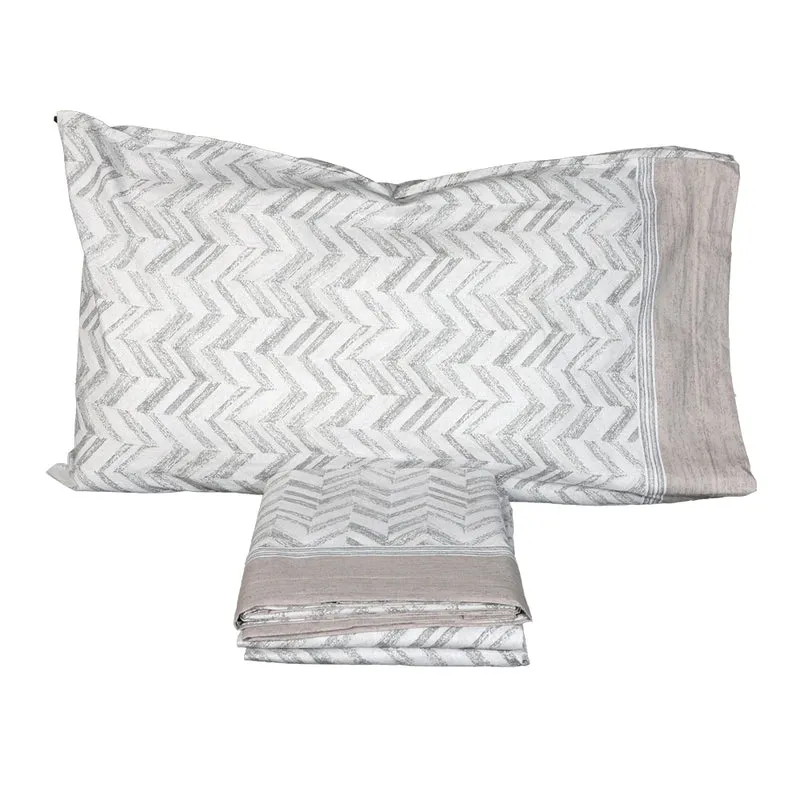 Completo Letto Singolo Maè by Via Roma, 60 Matiere 100% cotone