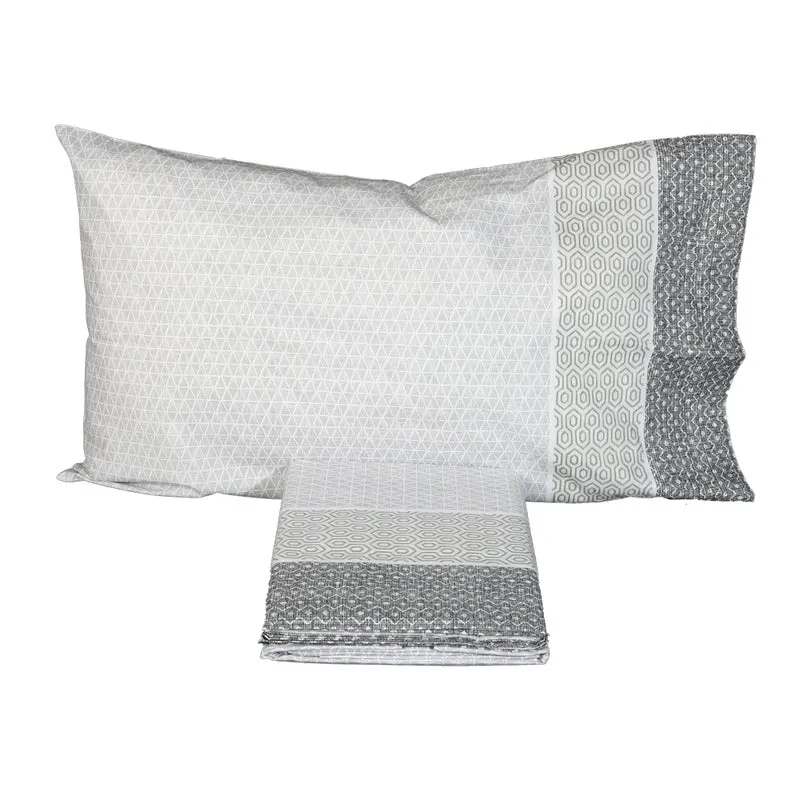 Completo Letto Matrimoniale Maè by Via Roma, 60 Mixer 100% cotone