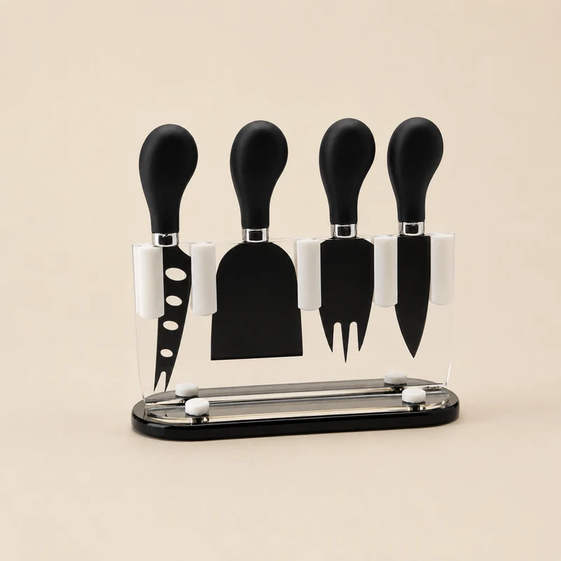 Set Formaggi Slice & Dice Nero Maxwell & Williams – 4 Utensili con Ceppo (seconda scelta) (Copia)