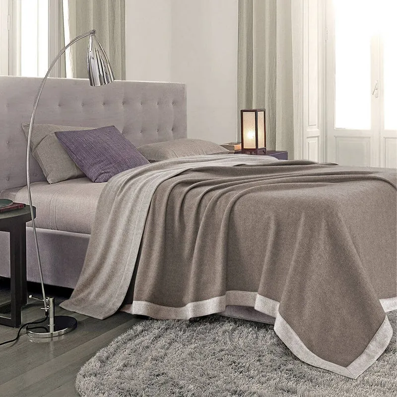 Coperta Matrimoniale Maxi Lanerossi Afrodite Lana Merinos Superfine 240x260 cm Vari Colori