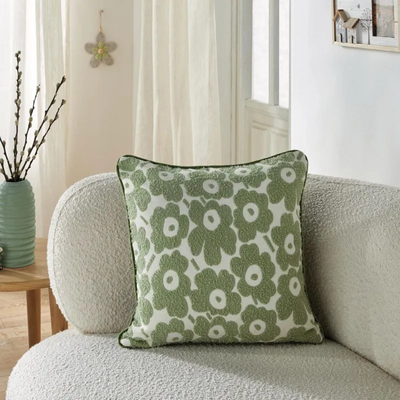 Federa cuscino "Green Flowers"