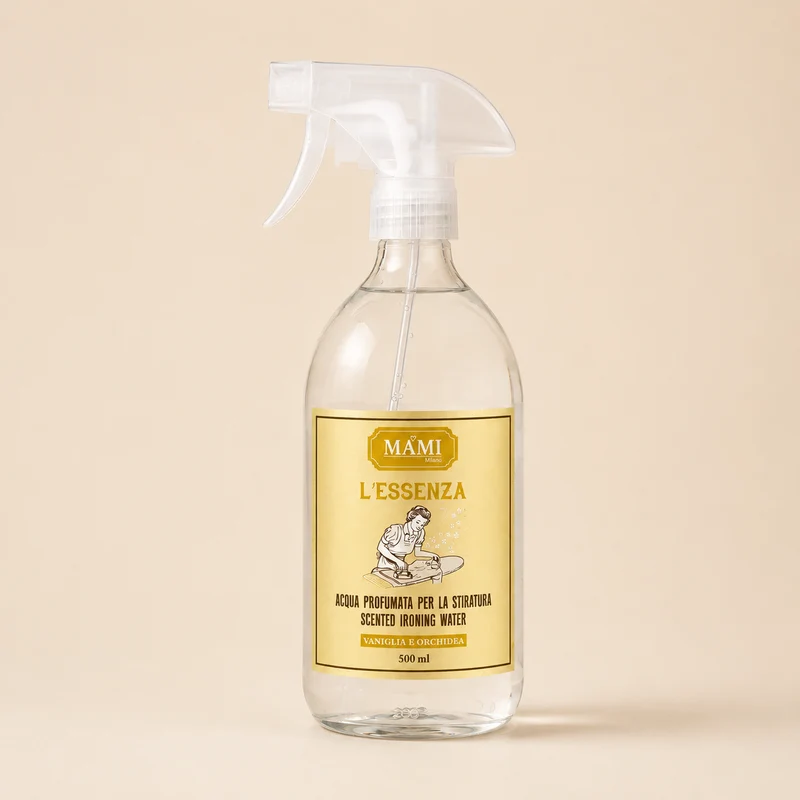 Acqua Profumata per Stiratura Mami Milano – Vaniglia e Orchidea (Flacone in Vetro)