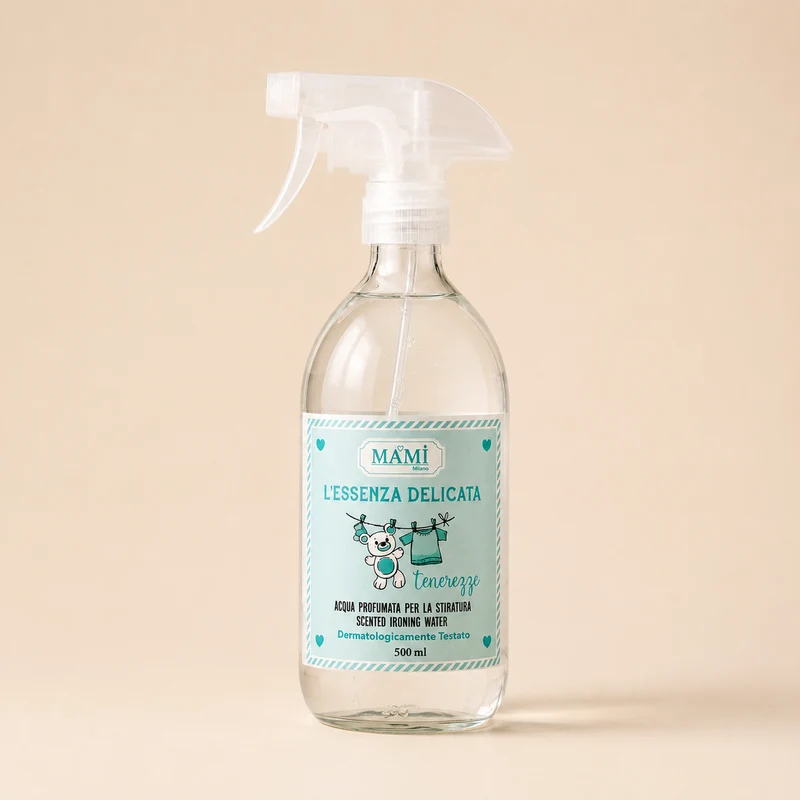 Acqua Profumata per Stiratura Mami Milano – Tenerezze (Flacone in Vetro)