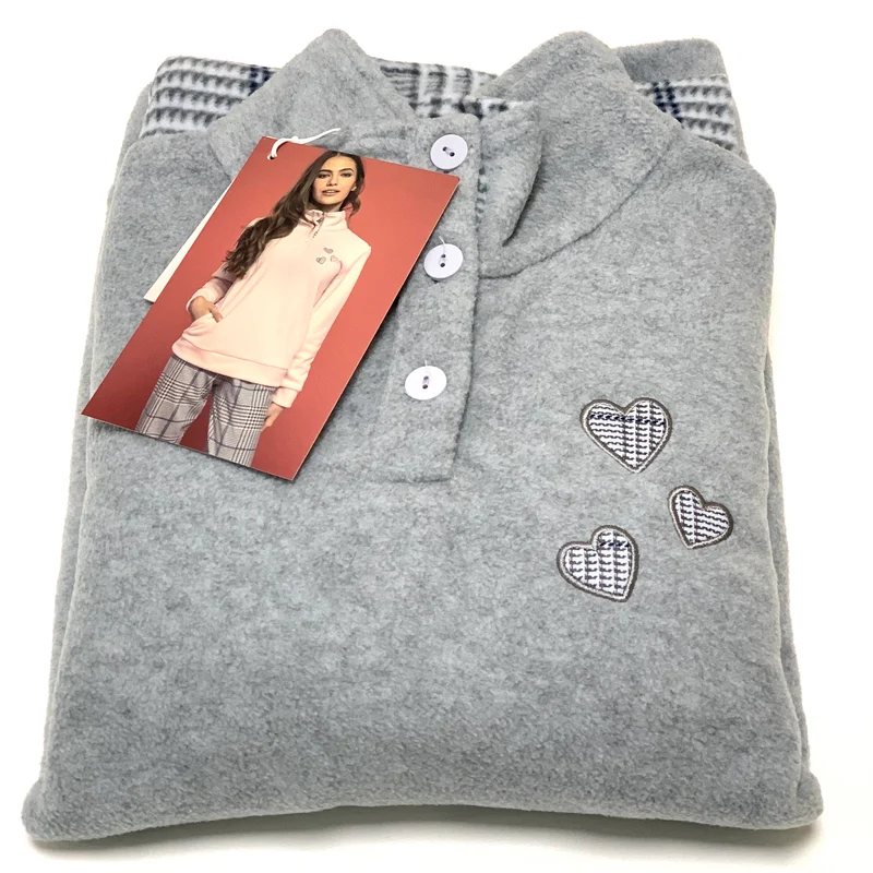 Pigiama Donna Noidìnotte Valentine Micropile