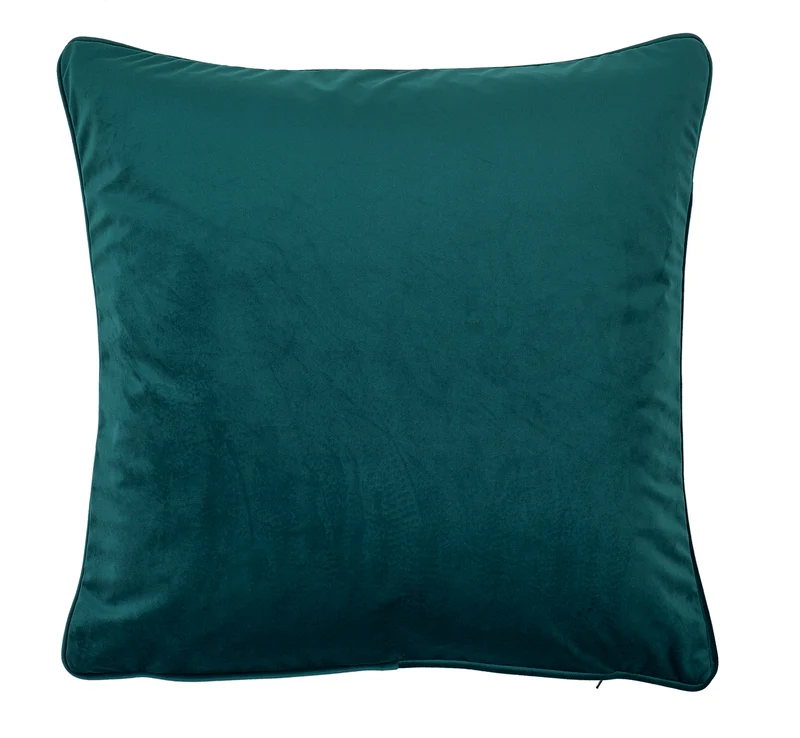 Fodera Cuscino Arredo Piping VELLUTO Made in Italy