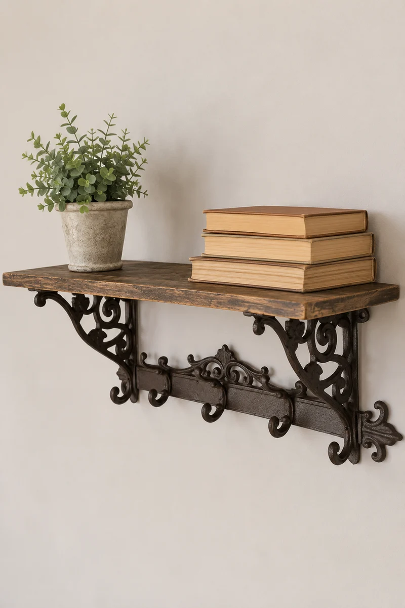 Appendiabiti da Parete 58x20x22 cm Vintage | Clayre & Eef
