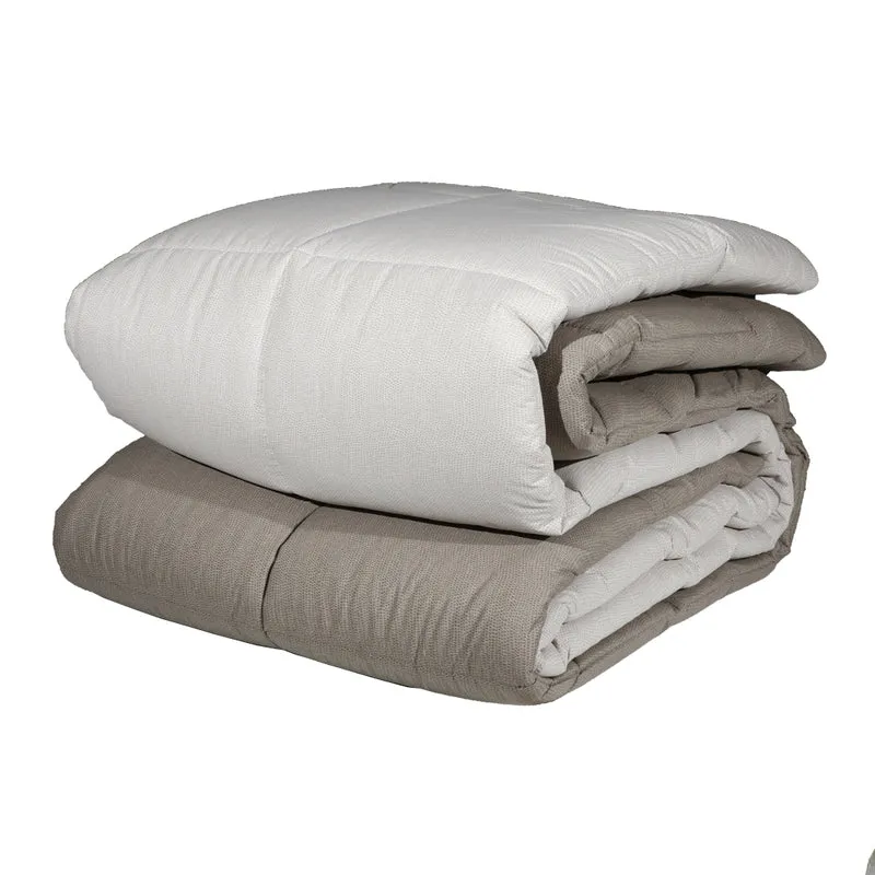 Trapunta Matrimoniale Gabel Chromo Puro Cotone 260x260 cm Double Face Vari Colori