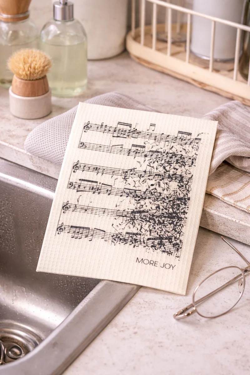 Panno svedese Note Musicali