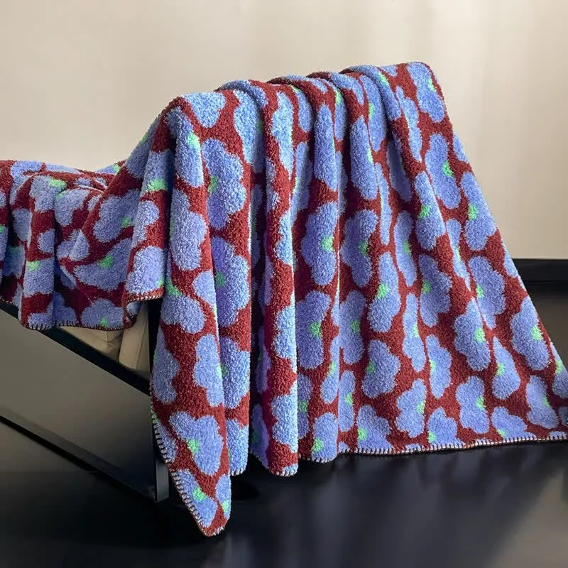 Coperta soffice con motivo artistico Cloud